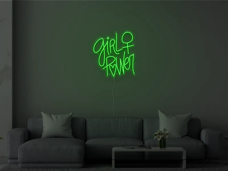 girl power - Semn Luminos LED Neon