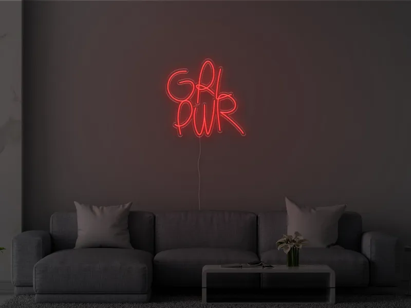 GRL PWR - Semn Luminos LED Neon