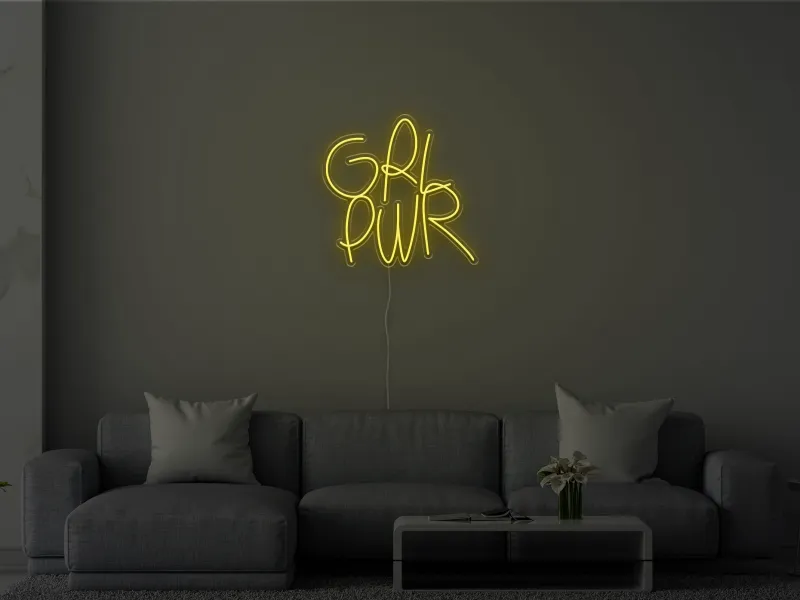 GRL PWR - Semn Luminos LED Neon