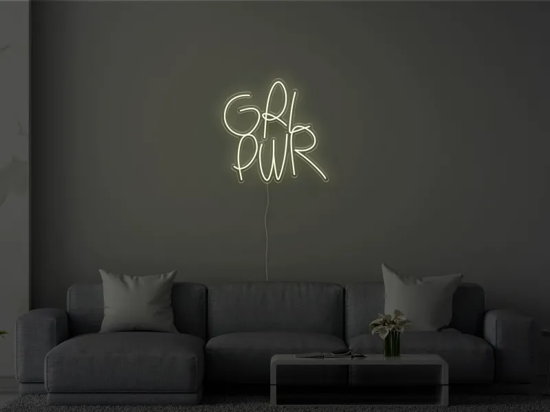 GRL PWR - Semn Luminos LED Neon