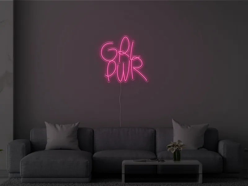 GRL PWR - Semn Luminos LED Neon