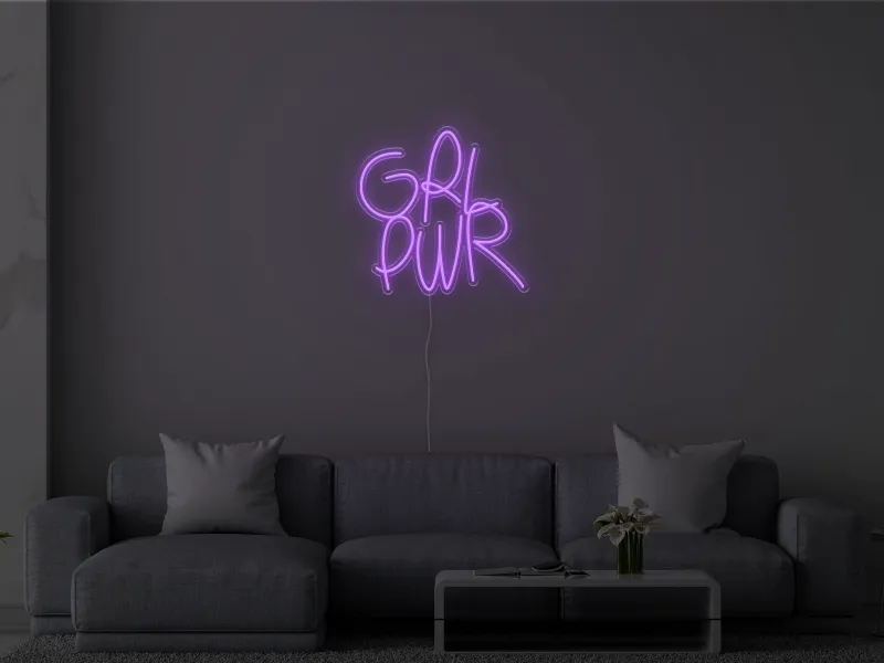GRL PWR - Semn Luminos LED Neon