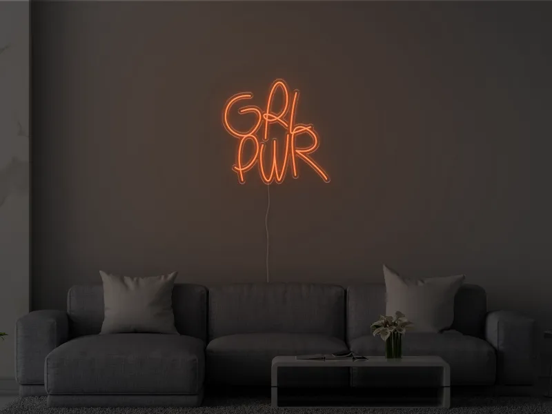 GRL PWR - Semn Luminos LED Neon