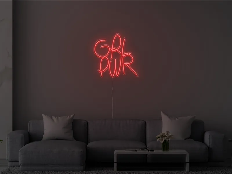 GRL PWR - Semn Luminos LED Neon