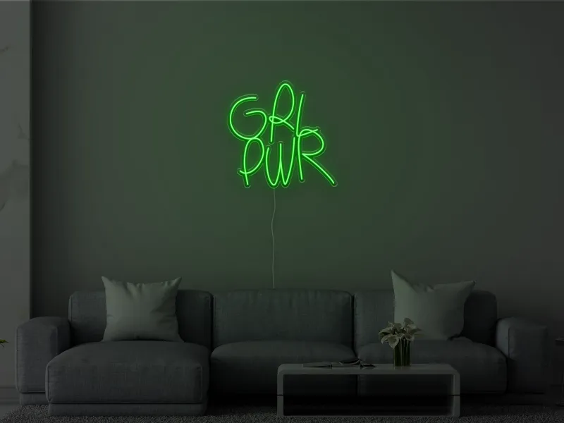GRL PWR - Semn Luminos LED Neon