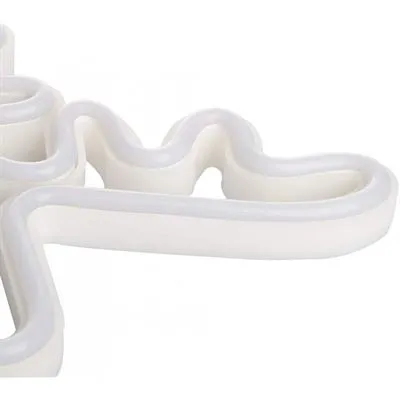 Lampa LED Neon Liliac, Lumina Calda, cu Baterii si cablu USB