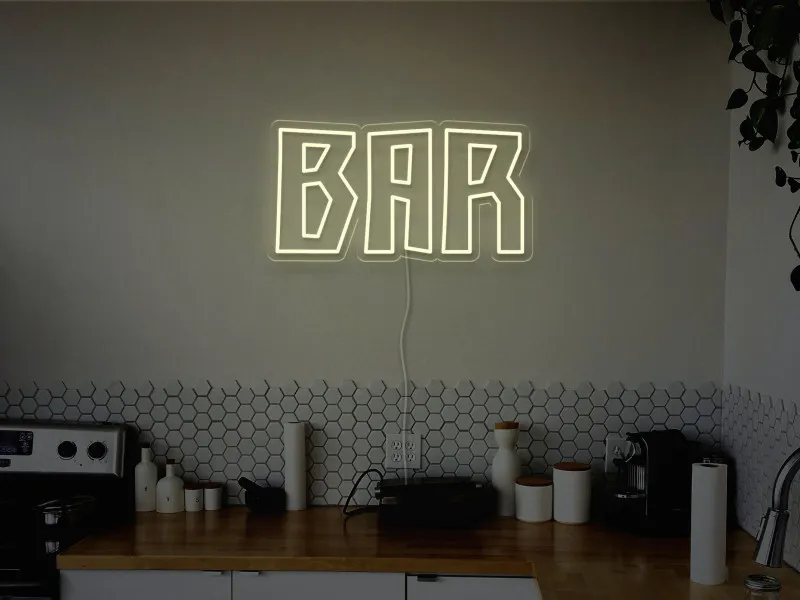Bar - Semn Luminos LED Neon