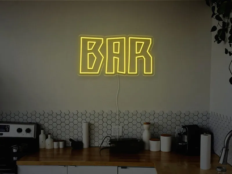 Bar - Semn Luminos LED Neon