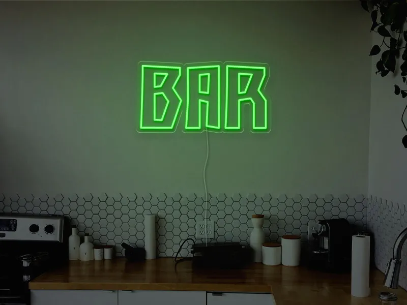 Bar - Semn Luminos LED Neon