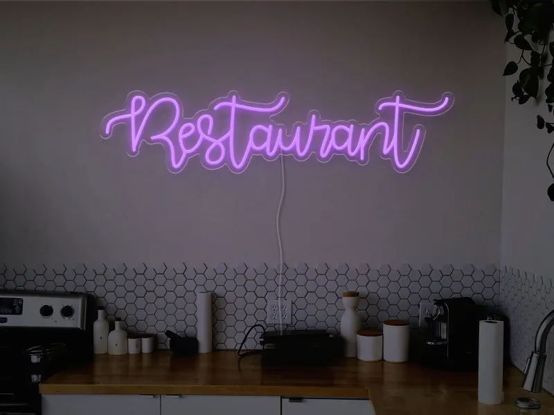Restaurant - Semn Luminos LED Neon