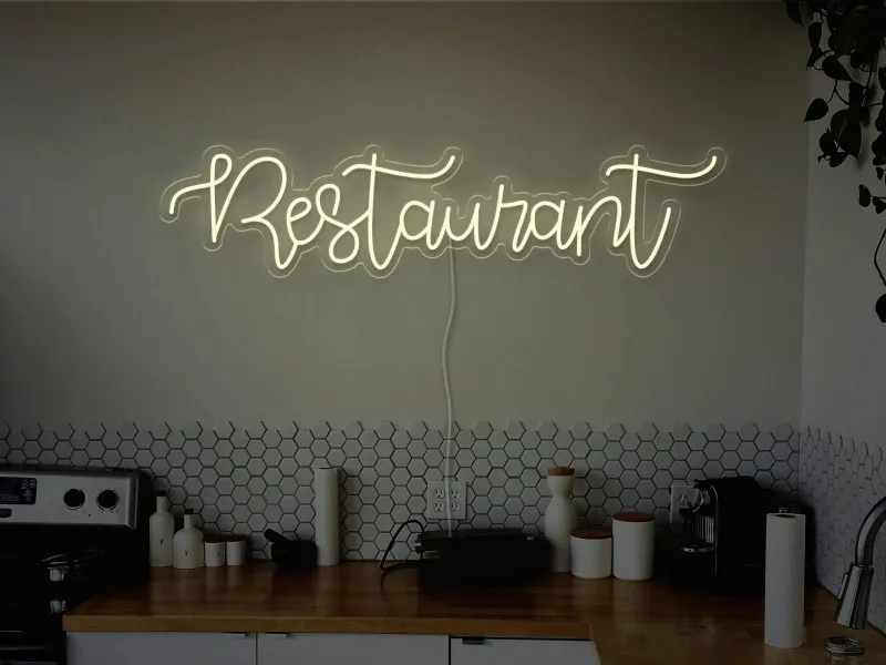 Restaurant - Semn Luminos LED Neon