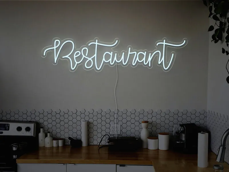 Restaurant - Semn Luminos LED Neon