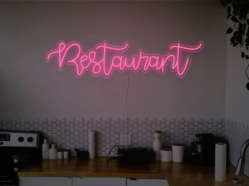 Restaurant - Semn Luminos LED Neon