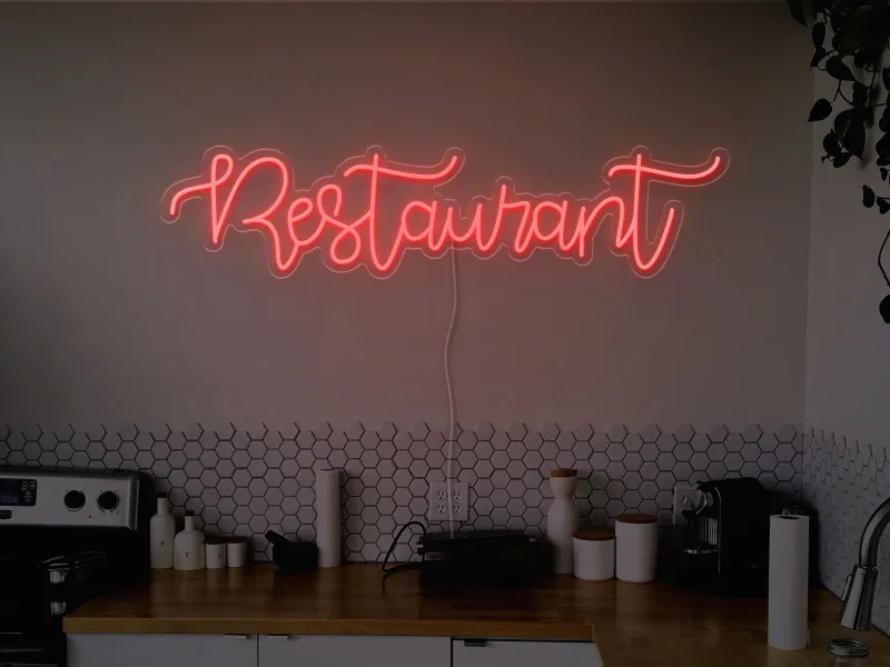 Restaurant - Semn Luminos LED Neon