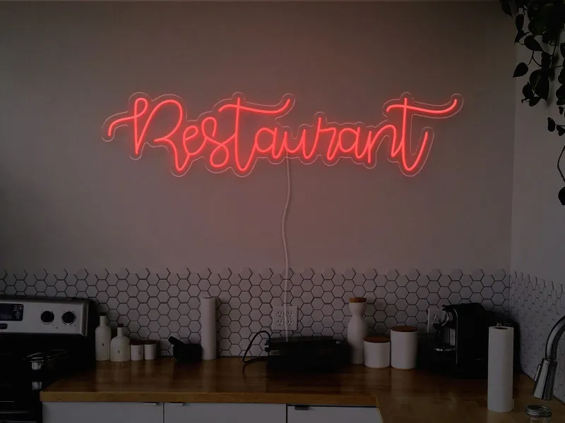 Restaurant - Semn Luminos LED Neon