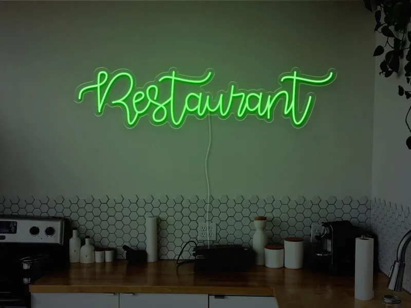 Restaurant - Semn Luminos LED Neon