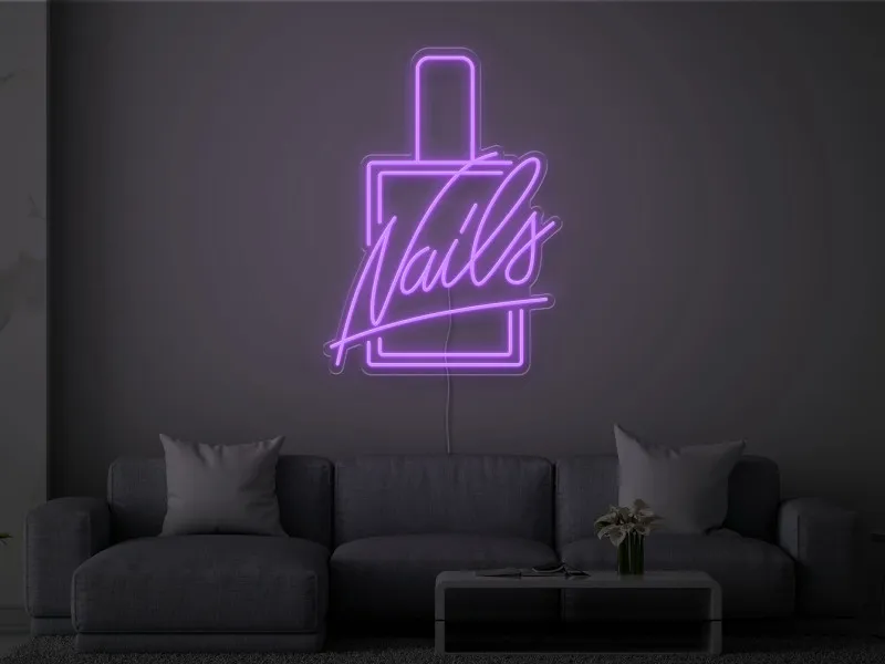 Nail Salon - Neon LED Sign
