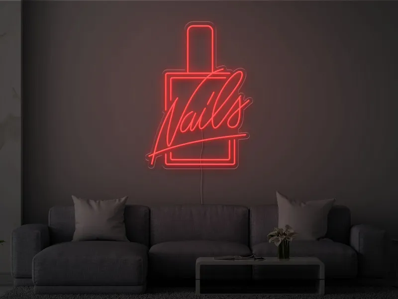 Nail Salon - Neon LED Sign