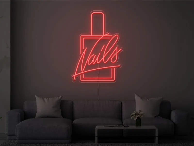 Nail Salon - Neon LED Sign