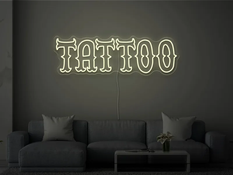 Tattoo Shop - Semn Luminos LED Neon