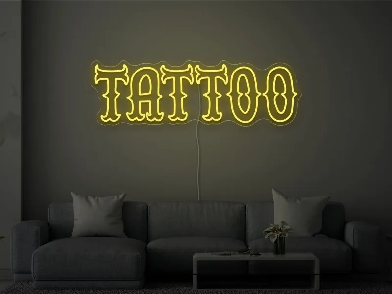 Tattoo Shop - Semn Luminos LED Neon