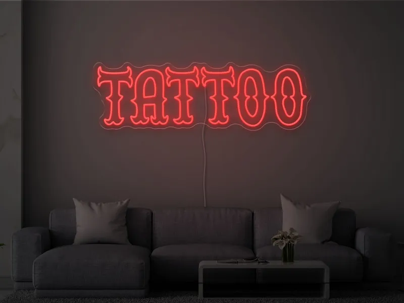 Tattoo Shop - Semn Luminos LED Neon