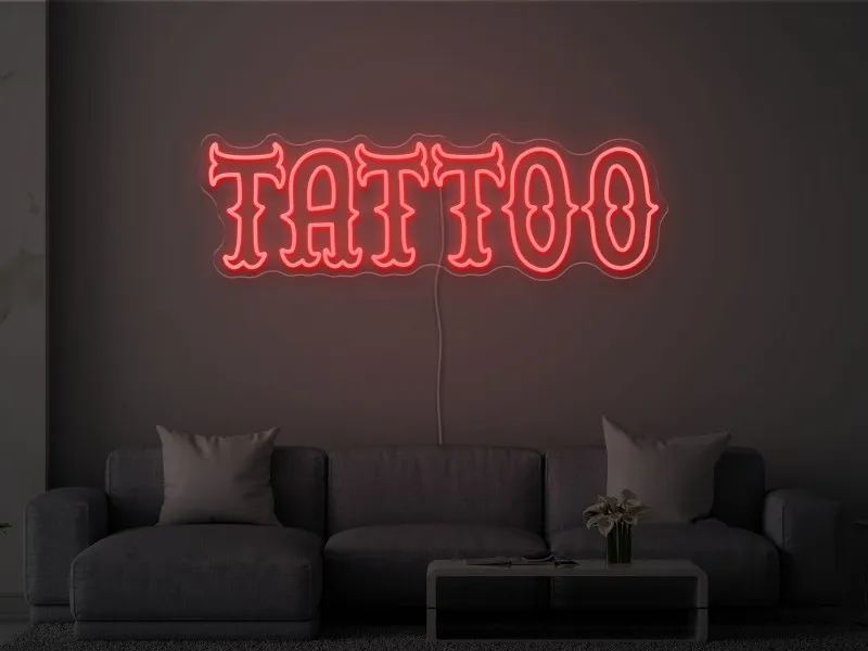 Tattoo Shop - Semn Luminos LED Neon