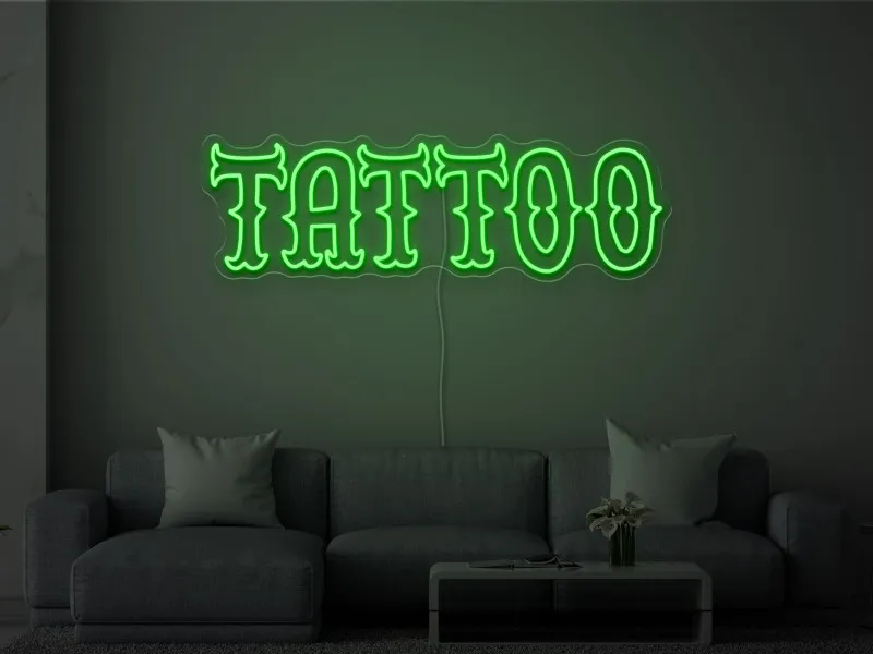 Tattoo Shop - Semn Luminos LED Neon