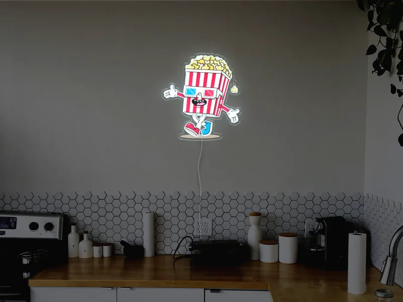 Popcorn - Semn Luminos LED Neon