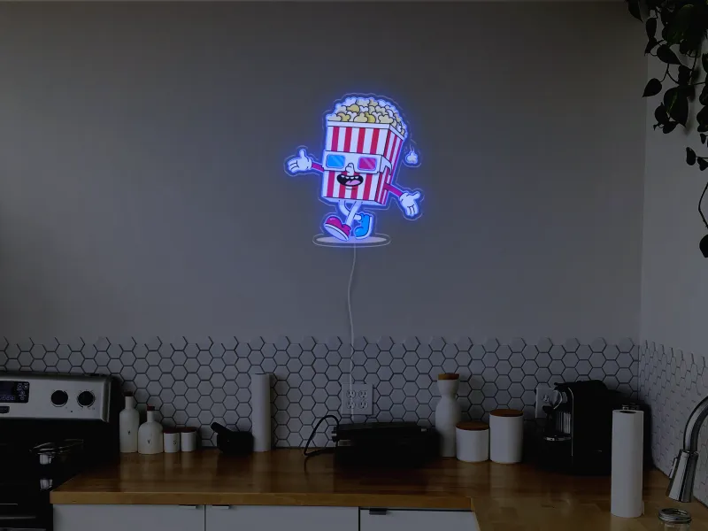 Popcorn - Semn Luminos LED Neon