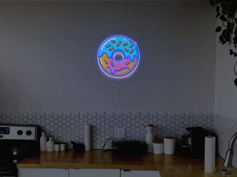 Doughnut - Semn Luminos LED Neon
