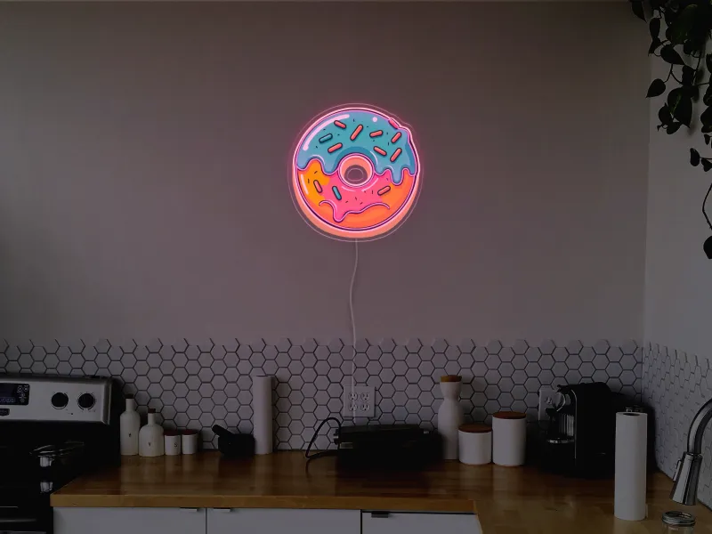 Doughnut - Semn Luminos LED Neon