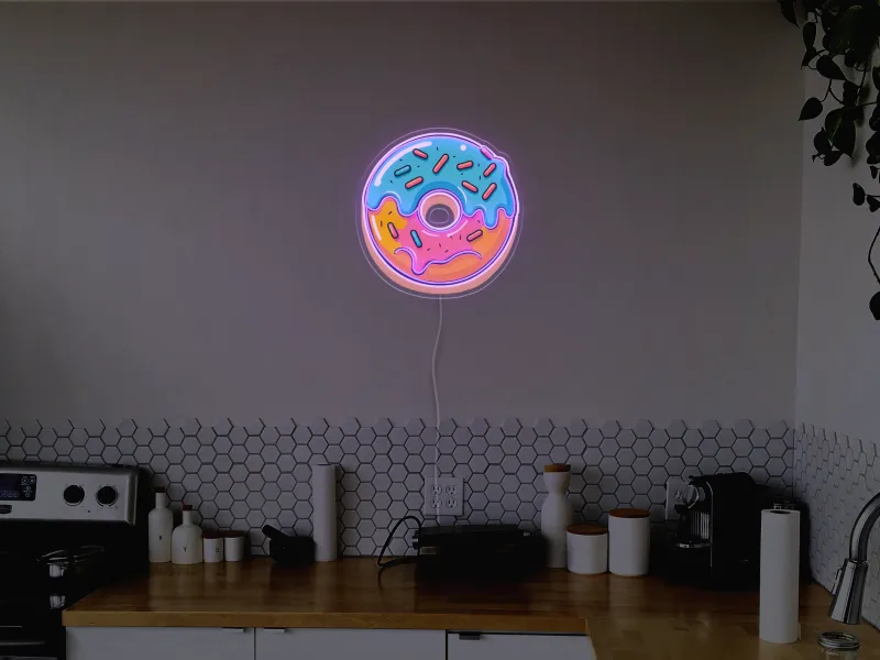 Doughnut - Semn Luminos LED Neon
