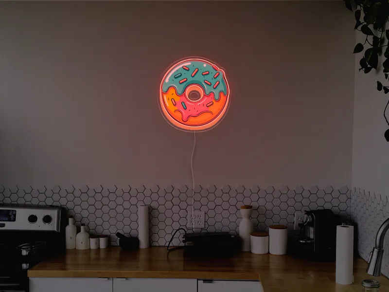 Doughnut - Semn Luminos LED Neon