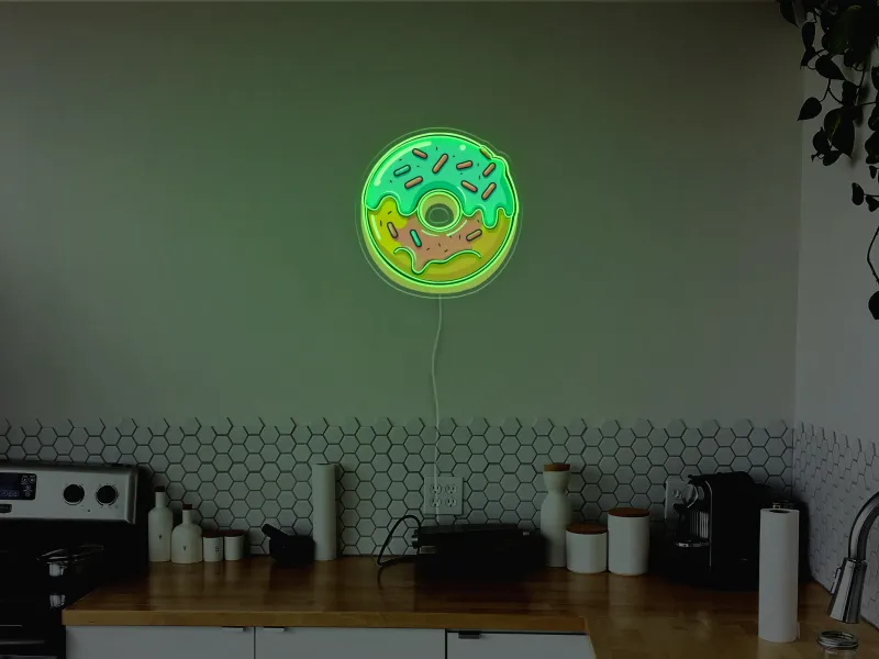 Doughnut - Semn Luminos LED Neon