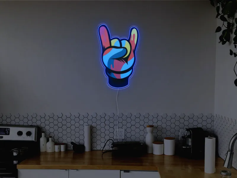 You Rock - Semn Luminos LED Neon