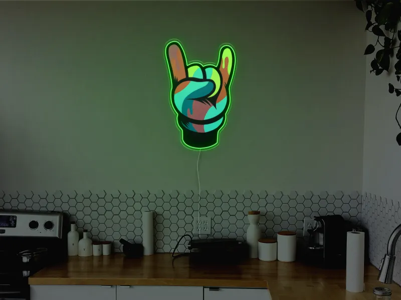 You Rock - Semn Luminos LED Neon