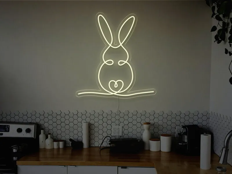 Bunny-Semn Luminos Led Neon