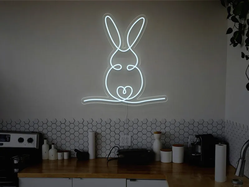 Bunny-Semn Luminos Led Neon