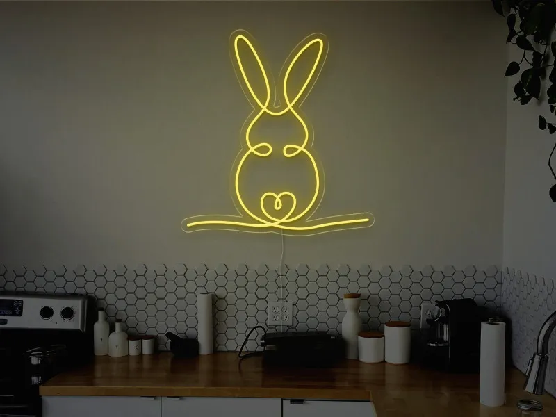 Bunny-Semn Luminos Led Neon