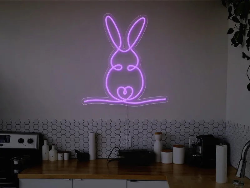 Bunny-Semn Luminos Led Neon