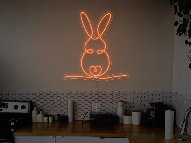 Bunny-Semn Luminos Led Neon