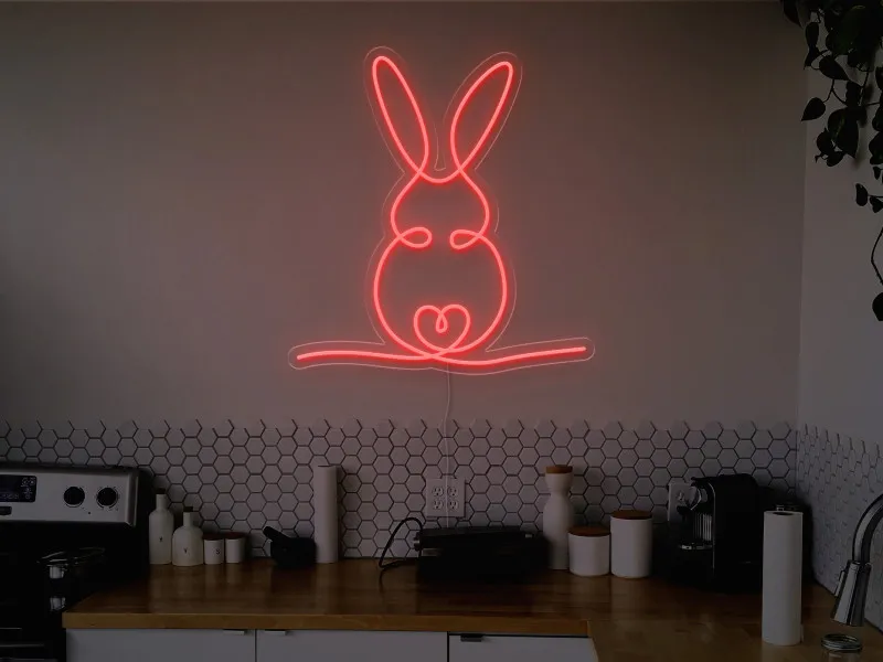 Bunny-Semn Luminos Led Neon