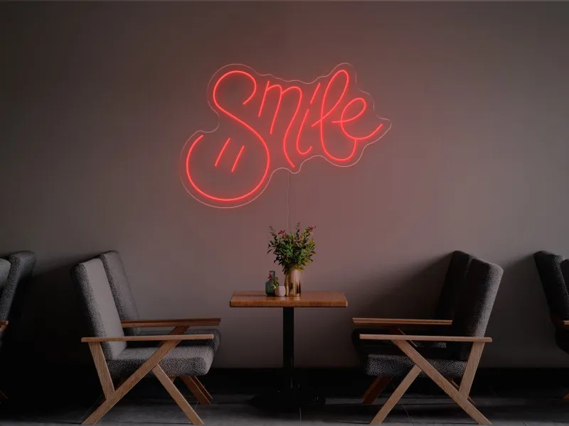Smile-Semn Luminos Led Neon