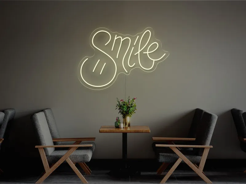 Smile-Semn Luminos Led Neon