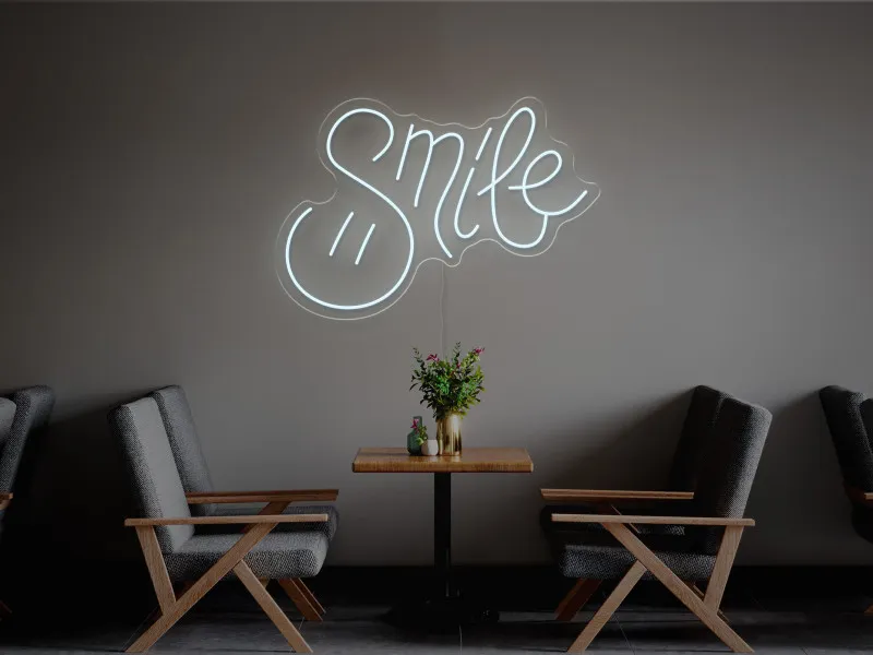 Smile-Semn Luminos Led Neon