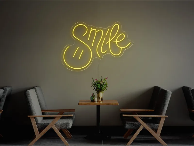 Smile-Semn Luminos Led Neon