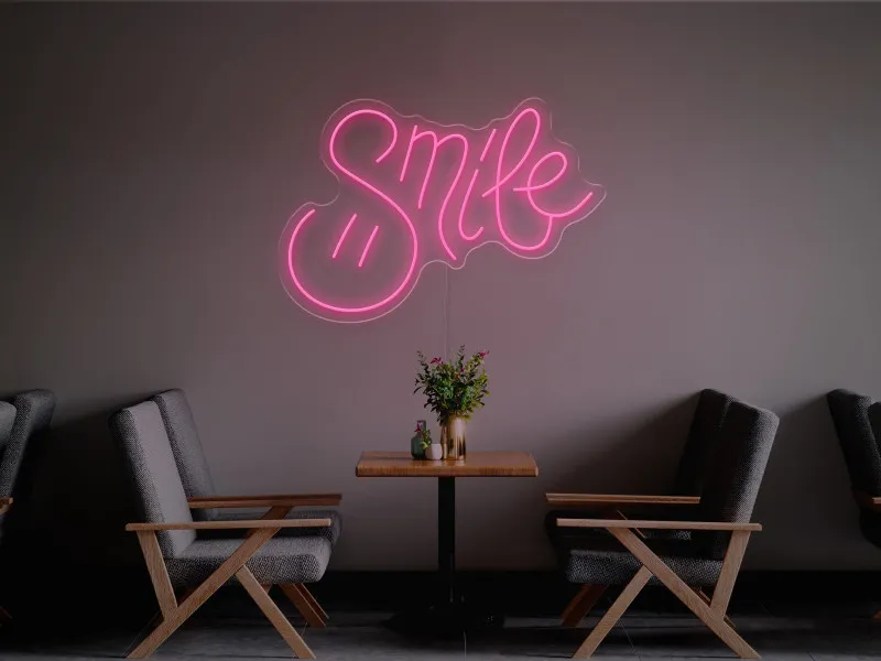 Smile-Semn Luminos Led Neon