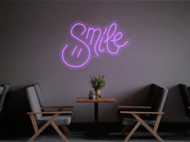 Smile-Semn Luminos Led Neon