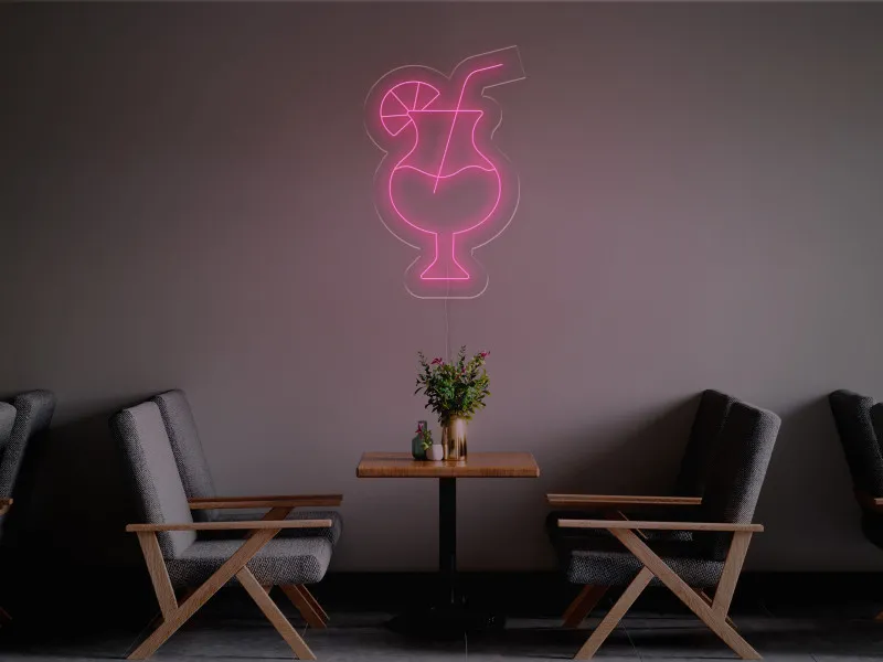 Cocktail-Semn Luminos Led Neon